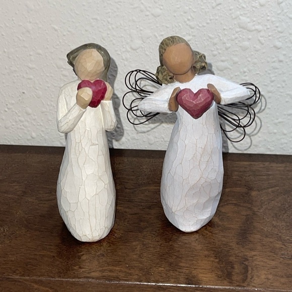 Willow Tree Other - Willow Tree With Love, & Angel of Heart by Susan Lordi figurines